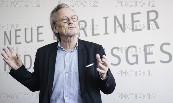 Peter Brandt, recorded during an interview at the NBR office in Berlin. 09.05.2022