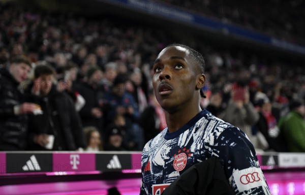 Mathys Tel FC Bayern München FCB (39) Portrait, Allianz Arena, Munich, Bavaria, Germany, Europe