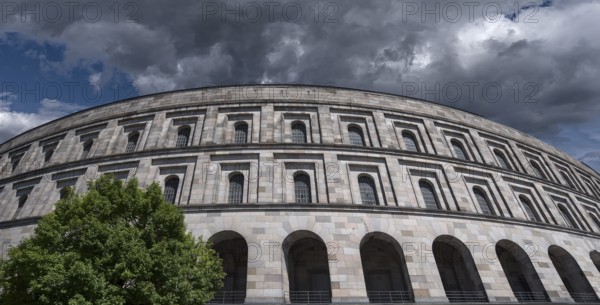 Congress Hall, unfinished National Socialist monumental building on the Nazi Party Rally Grounds, Nuremberg, Middle Franconia, Bavaria, Germany, Europe