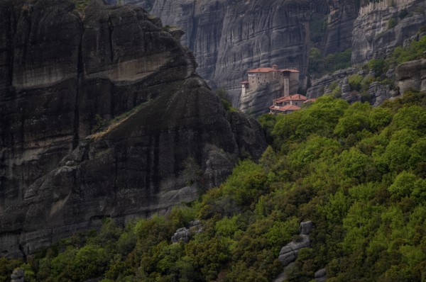 Monastery of Rousanou, Metéora Monasteries, Kalambaka, Trikala, Thessaly, Greece, Europe