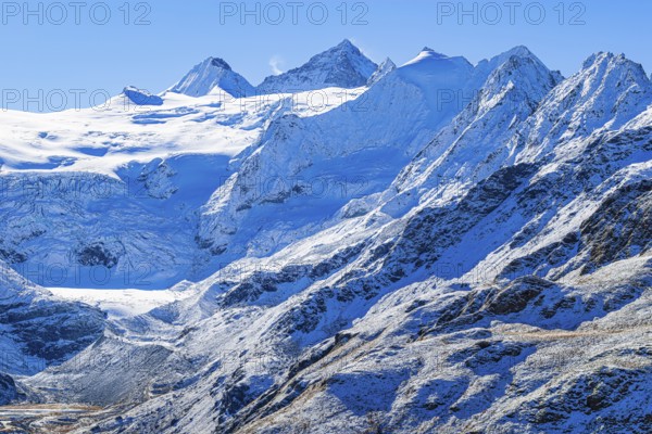 The Moiry Glacier, near Grimentz, Val d'Anniviers, Valais Alps, Canton Valais, Switzerland, Europe