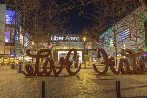 Uber Arena in Berlin, Germany, Europe