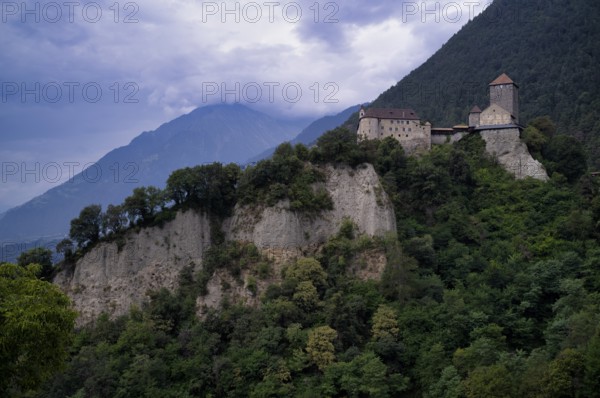 Tyrol Castle, Dorf Tyrol, Tirolo, South Tyrol, Autonomous Province of Bolzano, Italy, Europe
