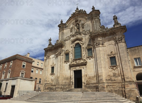 Chiesa di San Francesco di Assisi, Church of St Francis of Assisi, Matera, Basilicata, Italy, Europe