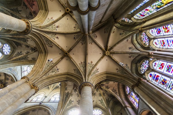 Interior view, Church of Our Lady, UNESCO World Heritage Site, Trier, Rhineland-Palatinate, Germany, Europe