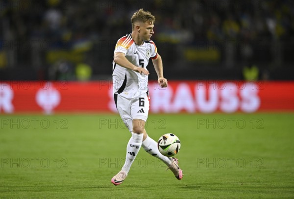 Joshua Kimmich GER (06) Action on the ball Max Morlock Stadium, Nuremberg, Bavaria, Germany, Europe