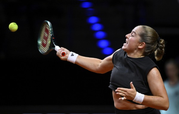 Jelena Ostapenko LAT Action Tennis Women Porsche Cup, Grand Prix, GP, Stuttgart 2025, Porsche-Arena, Stuttgart, Baden-Württemberg, Germany, Europe