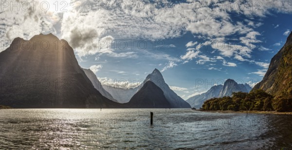 Milford Sound, Fiordland-Nationalpark, Neuseeland