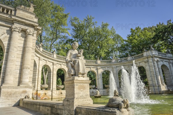 Fairytale Fountain, Volkspark, Friedrichshain, Berlin, Germany, Europe