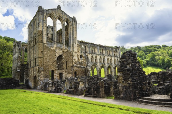 Rievaulx Abbey, North York Moors National Park, North Yorkshire, England, UK