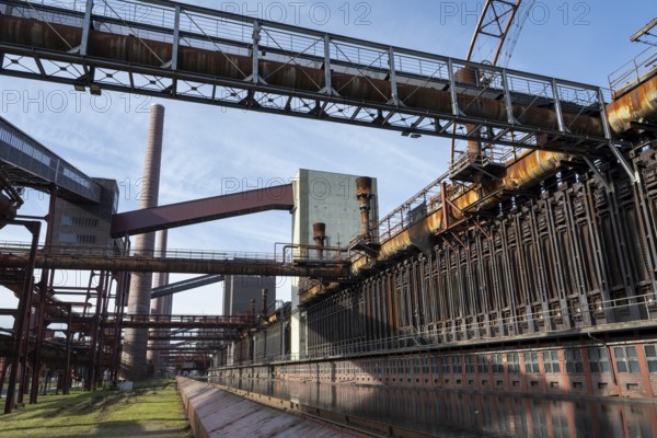 Coke ovens, Zollverein coking plant, UNESCO World Heritage Site, Essen, Ruhr area, North Rhine-Westphalia, Germany, Europe