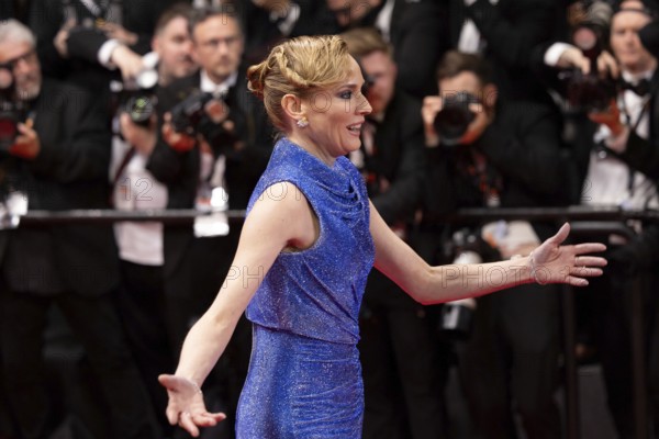 Cannes, France, 20.5.2024: Diane Kruger at the premiere of The Shrouds' on the red carpet of the Palais des Festivals during the 77th Cannes International Film Festival. The 77th Cannes International Film Festival will take place from 14 to 25 May 2024, Europe