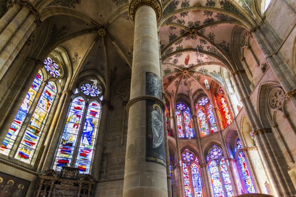 Interior view, Church of Our Lady, UNESCO World Heritage Site, Trier, Rhineland-Palatinate, Germany, Europe