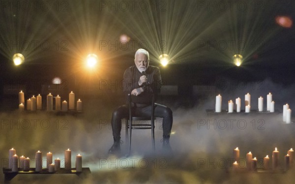 Nino de Angelo at the Beatrice Egli Show in Studio Berlin Adlershof on 08.04.2025. The broadcast will take place on Easter Saturday, 19 April 2025, 8:15 pm, on Ersten