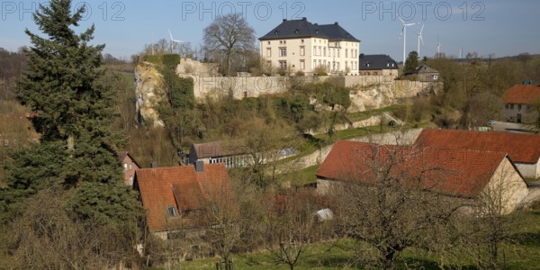 Canstein Castle, castle complex in Canstein, a district of Marsberg, Sauerland, North Rhine-Westphalia, Germany, Europe