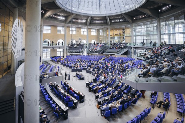 Marco Buschmann (FDP), Federal Minister of Justice, recorded during a speech on internal security in the German Bundestag in Berlin, 12/09/2024