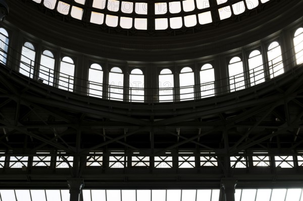 Dome, Ny Carlsberg Glyptotek or New Carlsberg Glyptothek, art museum for sculpture and painting, architects Vilhelm Dahlerup and Hack Kampmann, Copenhagen, Denmark, Europe