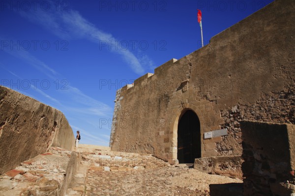Castle of King Alfonso III in Castro Marim, Algarve, Portugal, Europe