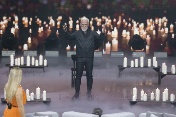 Nino de Angelo at the Beatrice Egli Show in Studio Berlin Adlershof on 08.04.2025. The broadcast will take place on Easter Saturday, 19 April 2025, 8:15 pm, on Ersten