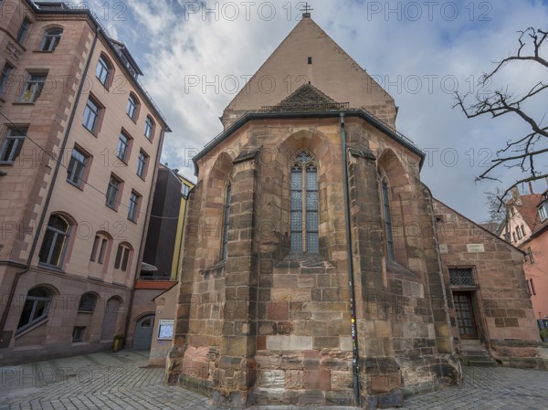 East choir of St Clare's Church, Königstraße 66, Nuremberg, Middle Franconia, Bavaria, Germany, Europe