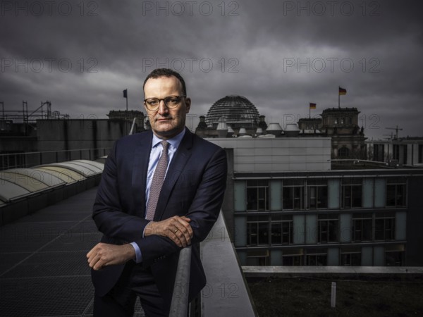 Jens Spahn (Member of the Bundestag, CDU) on 21 February 2024 at the Jakob-Kaiser-Haus at the German Bundestag