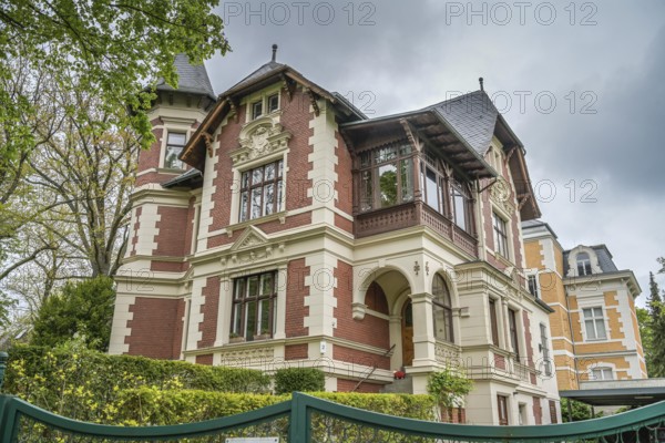 Listed Villa Margarete, Hohenzollernstraße 2, Zehlendorf, Steglitz-Zehlendorf district, Berlin, Germany, Europe