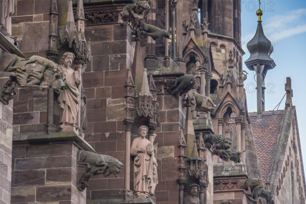 Minster of Our Lady, Old Town, Freiburg im Breisgau, Baden-Württemberg, Germany, Europe