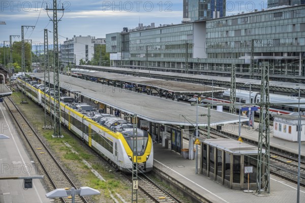 Central Station, Freiburg im Breisgau, Baden-Württemberg, Germany, Europe