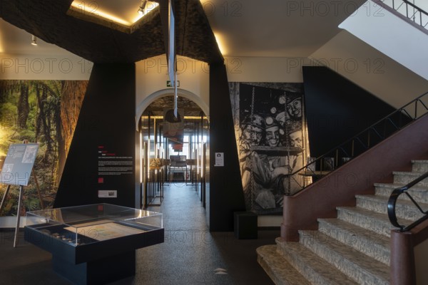Mijnmuseum, coal mine museum at be-MINE in the city Beringen, Koersel, province of Limburg, Flanders, Belgium, Europe