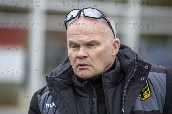 Rugby: Germany against MKS Pogon Awenta Siedlce, Poland in Heidelberg (Test match of the German national rugby team in preparation for the upcoming World Cup qualifiers. Picture: Mark Kuhlmann, coach of the German national team