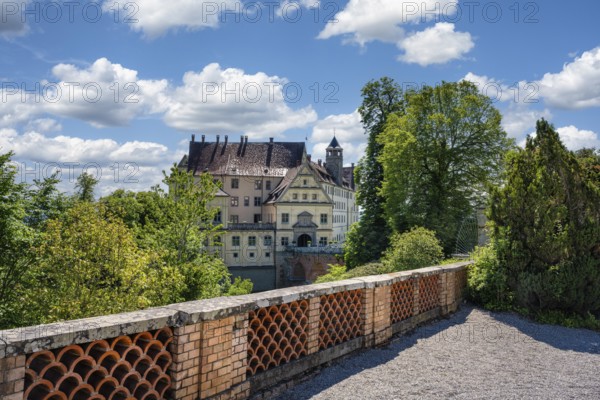 Heiligenberg Castle, Ranaissance architectural style, municipality of Heiligenberg, Lake Constance, Linzgau, administrative district of Tübingen, Baden-Württemberg, Germany, Europe
