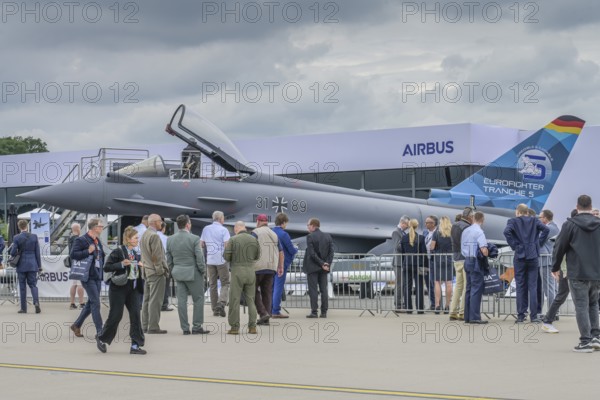 Eurofighter, German Air Force, ILA 2024, International Aerospace Exhibition Berlin, Schönefeld, Brandenburg, Germany, Europe