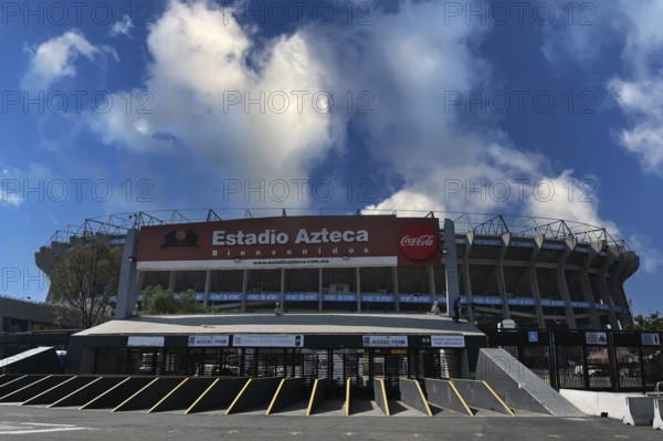 Estadio Azteca, Azteca Stadium, home of the Club America football club and venue for the opening match of the 2026 FIFA World Cup, Coyoacan, Mexico City