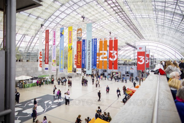 The Leipzig Book Fair is an international book fair that takes place annually in spring at the Leipzig Exhibition Centre. It is the spring meeting place for the German book industry. Glass hall