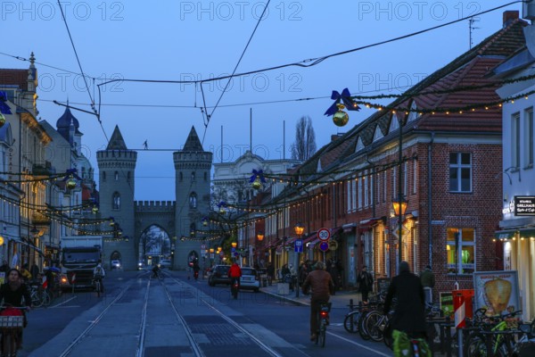 Nauener Tor, Friedrich-Ebert-Straße, Holländisches VIertel, Potsdam, Brandenburg, Germany, Europe