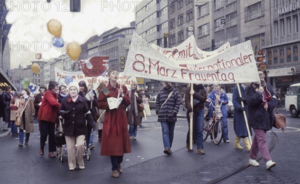 Ruhr area. Frauengroppe) on Women's Day 8. 3. 1981