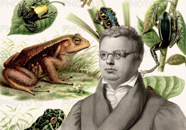 Friedrich Arnold Brockhaus, 1772 – 1823, German encyclopedia publisher and editor, digitally altered