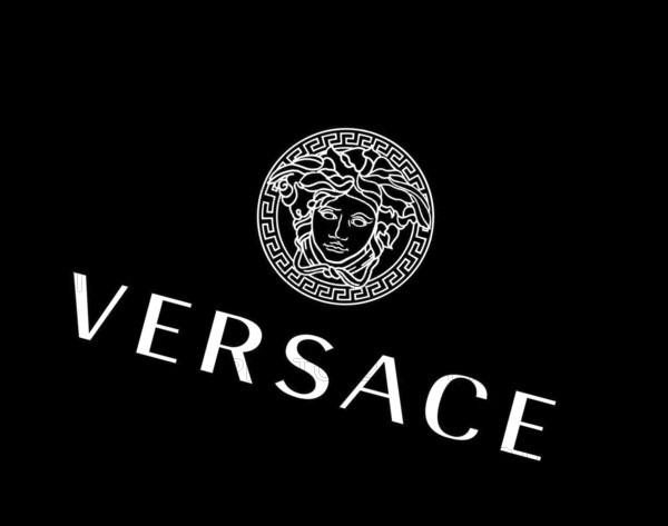 Turned to the right, Versace symbol, fashion accessories, logo