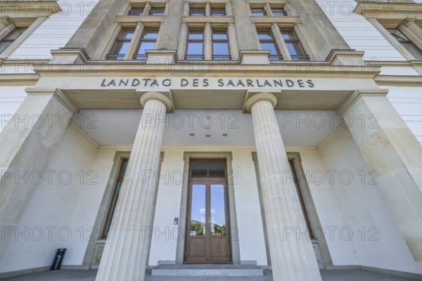 State Parliament of Saarland, Franz-Josef-Röder-Straße, Saarbrücken, Saarland, Germany, Europe