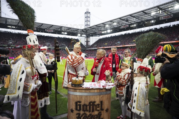 (DFL/DFB REGULATES PROHIBIT ANY USE OF PHOTOGRAPHS AS IMAGE SEQUENCES AND/OR QUASI-VIDEO), RheinEnergieStadion, Cologne, North Rhine-Westphalia, Cologne triumvirate, 2nd Bundesliga, 1.FC Köln, SV 07 Elversberg on 25 January 2025 at RheinEnergieStadion in Cologne Germany