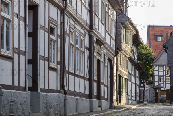 Old town Goslar, half-timbered houses, 06.08.2014., Goslar, Lower Saxony, Germany, Europe