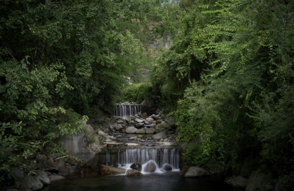 Finelebach, river bed, Schenna, Passeier, Passeier Valley, South Tyrol, Autonomous Province of Bolzano, Italy, Europe
