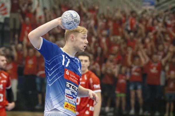 30.10.2024, 2nd HBL (German Handball League), Matchday 10: Eulen Ludwigshafen against VfL Lübeck-Schwartau