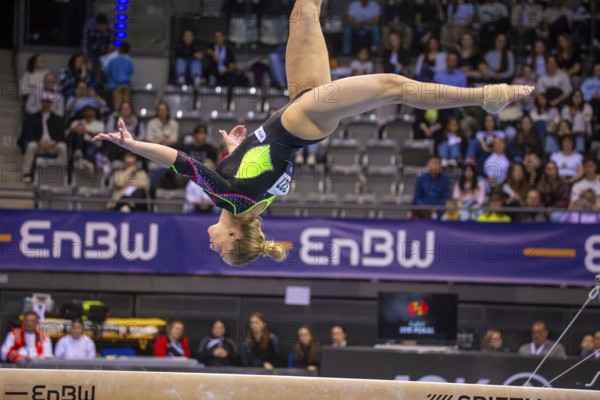 EnBW DTB-Pokal Stuttgart 2025, Mixed Cup***Karina Schönmaier Germany on the balance beam