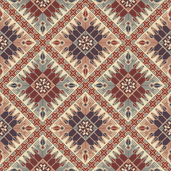 Embroidery Tatreez pattern, Palestinian fashion vector ornament