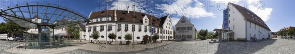 Museum Square Bieberach Panorama Germany