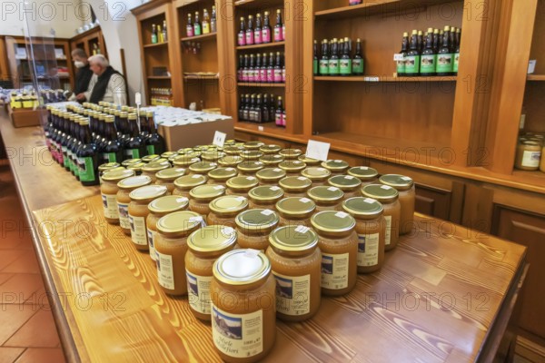 Monastery pharmacy, Certosa di Pavia monastery, Certosa di Pavia, Lombardy, Italy, Europe