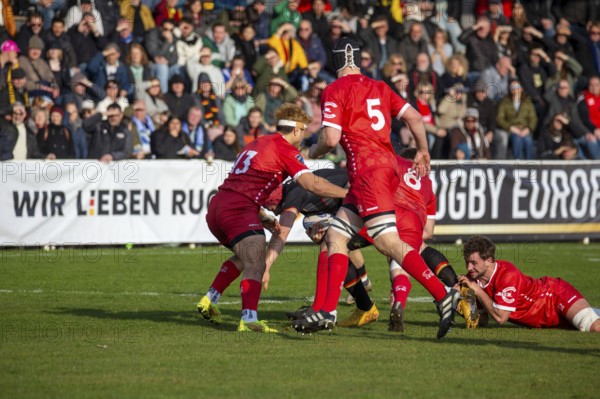 European Men's Rugby Championship, match for 7th place: Germany vs. Switzerland in Heidelberg