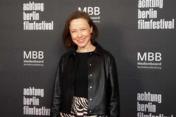 Katharina Leonore Göbel (actress, presenter), BLINDGÄNGER, Photo Call for the premiere and opening of the achtung berlin filmfestival at the Colosseum cinema, Berlin, 02.04.2025