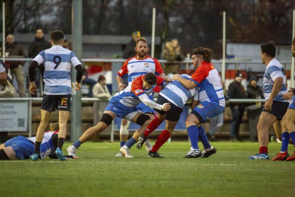 Rugby 1st Bundesliga South/West, season 2024/25, matchday 7 (catch-up match) : Heidelberger Ruderklub 1872 against Rugby Club Luxembourg
